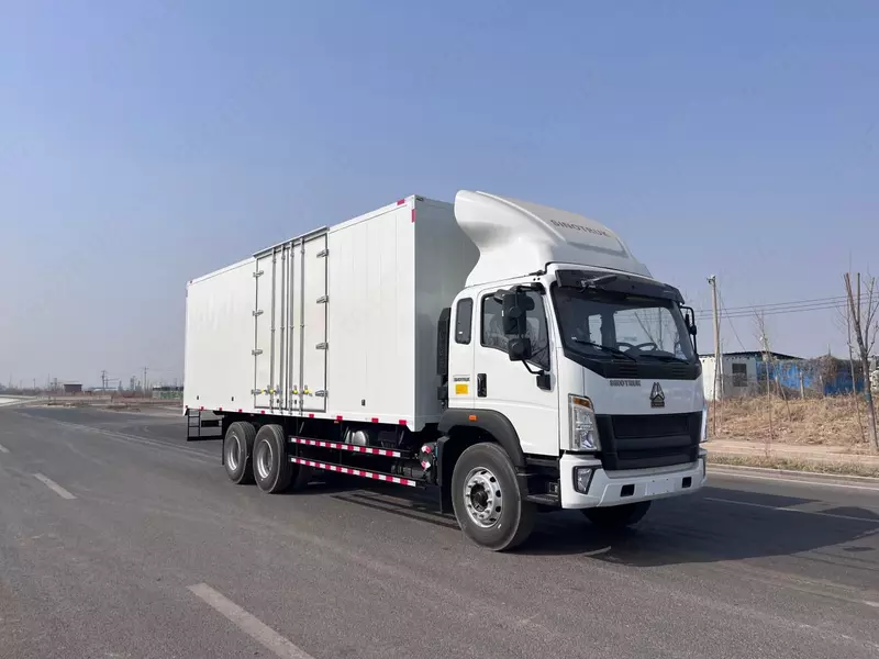 Автофургон SINOTRUK H5X Грузоподъёмность – 30 тонн