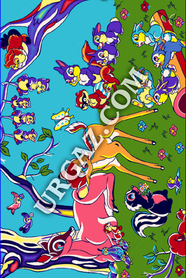 Коллекция "Kids" от "URGAZ CARPET" вариант № 1 - 109 000 сум / кв.м