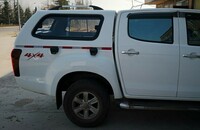 Кунг с раздвижными боковыми стеклами для ISUZU D-Max (КИТАЙ)