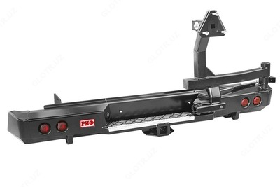 Бампер РИФ силовой задний Isuzu D-MAX