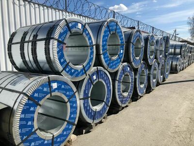 Рулон оцинкованный ( 0,50x1250 ) Россия ММК