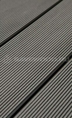 Террасная доска SW Abies (R) - радиальный распил, темно-коричневый