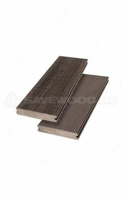 Террасная доска SW Abies (R) - радиальный распил, терракот