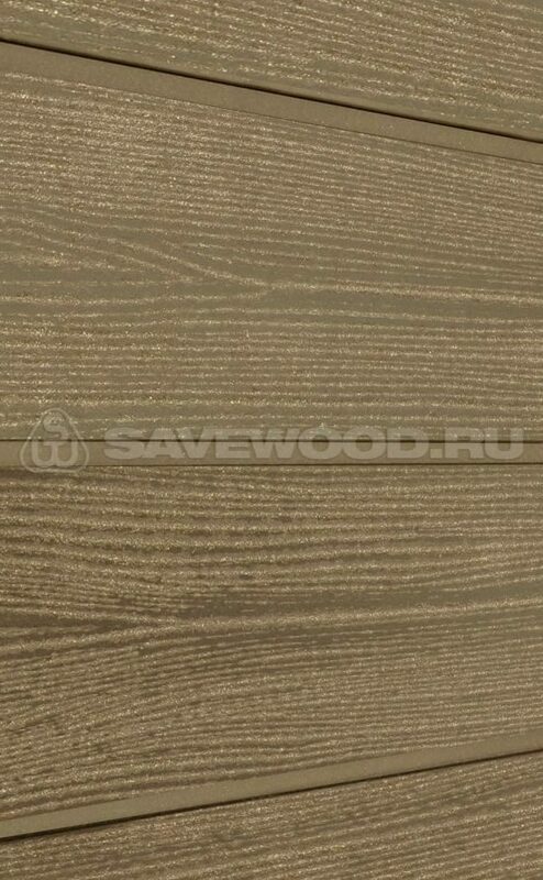 Фасадная панель Cайдинг - радиальный распил