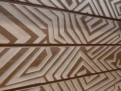 Fasad paneli Siding - radial kesma