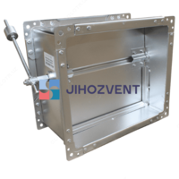 Клапан прямоугольный взрывозащищенный КОПВ