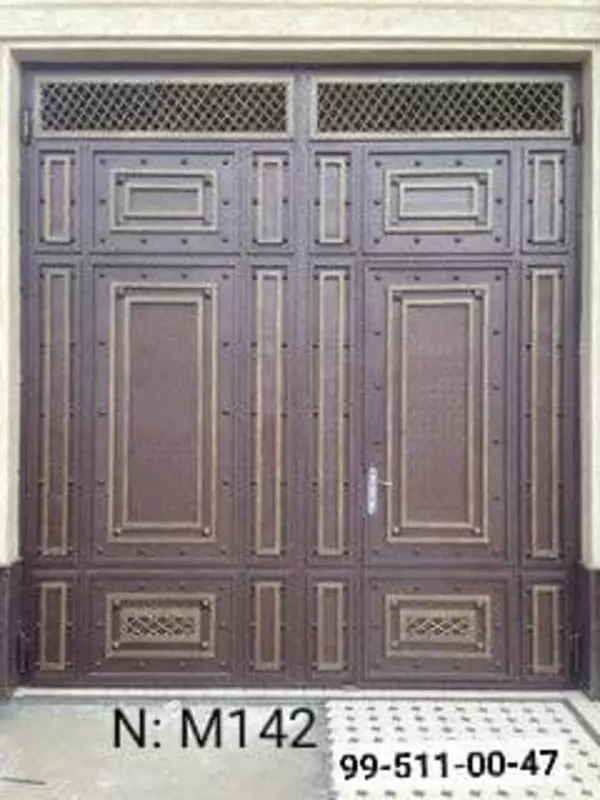 Кованные ворота. Модель № М142 - от 1 500 000 сум