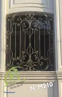 Кованая решетка на окна. Модель № М210