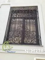 Кованая решетка на окна. Модель № М218