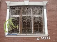 Кованая решетка на окна. Модель № М221