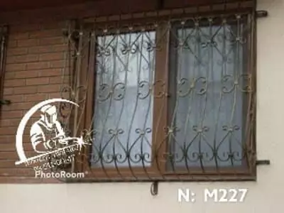 Derazalardagi soxta panjara. Model raqami M227 - 220 000 so'm / kv.mdan