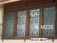 Кованая решетка на окна. Модель № М235 - от 220 000 сум