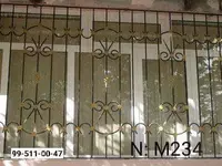 Кованая решетка на окна. Модель № М234 - от 220 000 сум