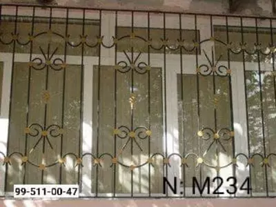 Derazalardagi soxta panjara. Model raqami M234 - 220 000 so'm / kv.mdan