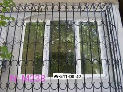 Derazalardagi soxta panjara. Model raqami M238