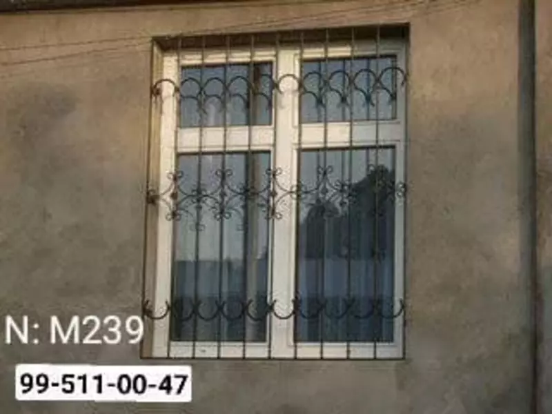 Derazalardagi soxta panjara. Model raqami M239 - 220 000 so'mdan