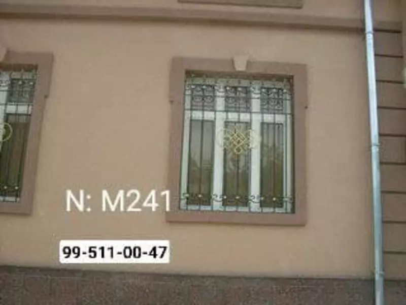 Кованая решетка на окна. Модель № М241 - от 220 000 сум