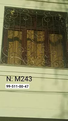 Derazalardagi soxta panjara. Model raqami M243