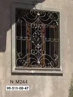 Кованая решетка на окна. Модель № М244