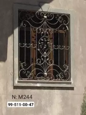 Derazalardagi soxta panjara. Model raqami M244 - 220 000 so'm / kv.mdan