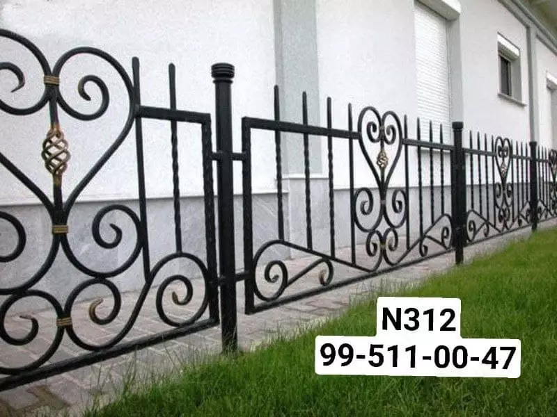 Кованые ограждения. Модель № М312