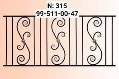 Soxta panjaralar. Model raqami M315 - 220 000 so'm / kv.mdan