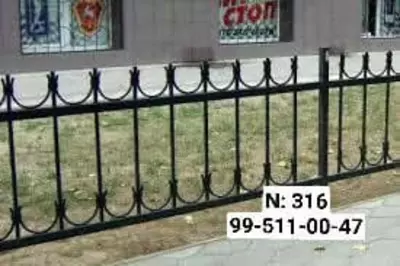 Soxta panjaralar. Model raqami M316