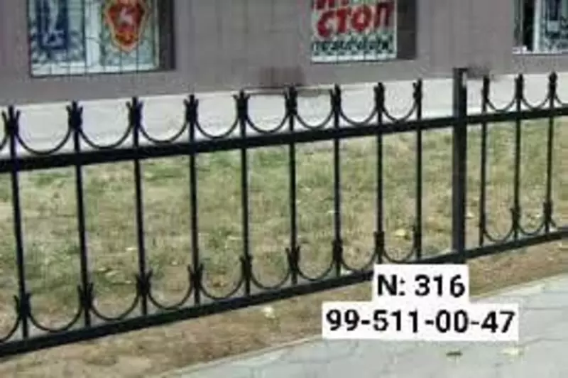 Кованые ограждения. Модель № М316 - от 220 000 сум
