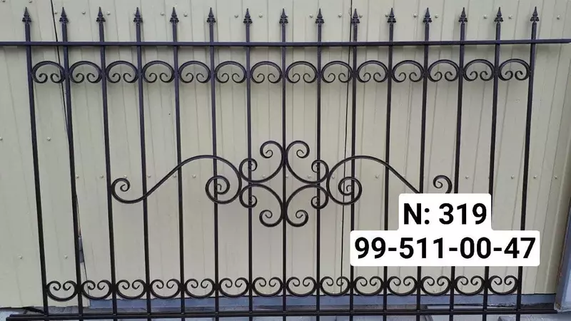 Soxta panjaralar. Model raqami M319 - 220 000 so'mdan