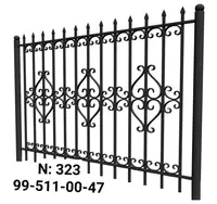 Кованые ограждения. Модель № М323
