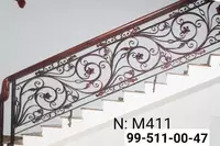 Кованые перила. Модель № М411