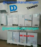   24 kVt gibrid Epsilon ECO Maktek gazli ikki devirli qozon