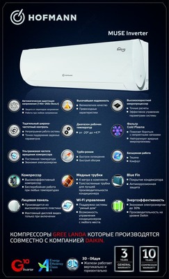 Кондиционер Hofmann Muse inventer