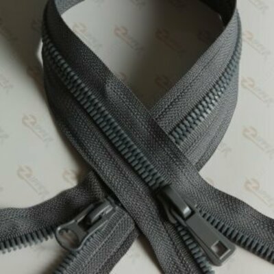 от 3 692 сум от 1000 шт. Двух-бегунковая пластиковая (тракторная) застежка-молния #5