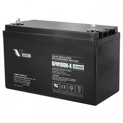 VISION 6FM100HX 100 AH 12V AGM