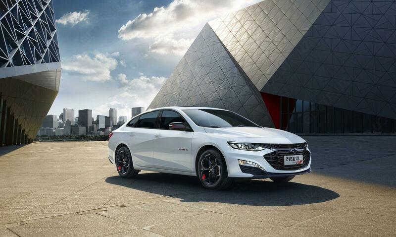 Передний бампер Malibu 2 2019