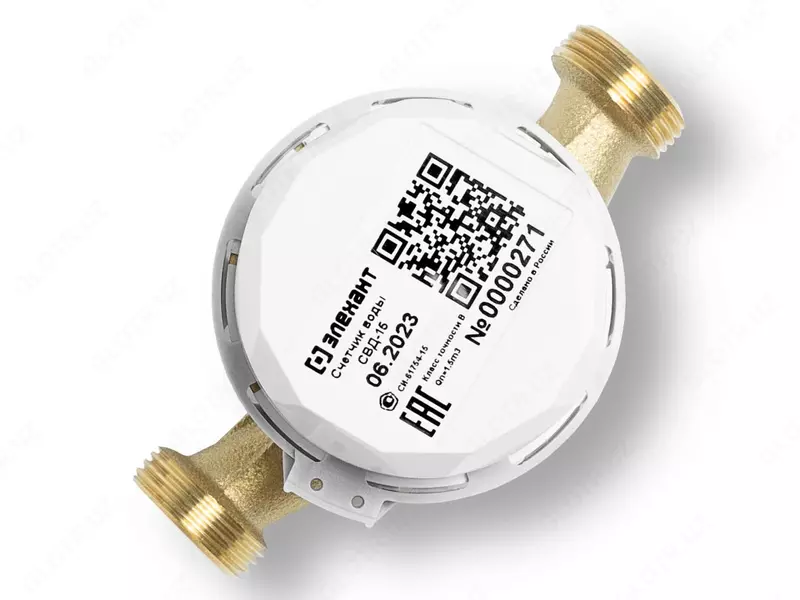 Счетчик воды Элехант Д 15/20 - в рассрочку от 5 сум