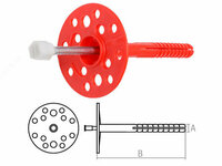 Дюбели для утеплителя теплоизоляции DLP 10МТ-160