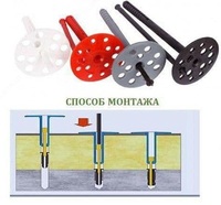 Дюбели для утеплителя теплоизоляции DLP 10МТ-160 - 2 000 сум