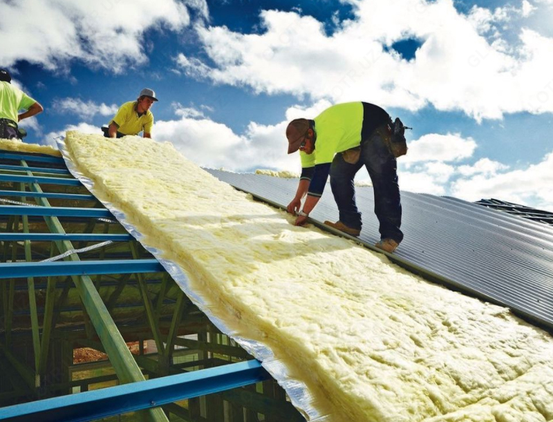 Фольгированная минеральная вата Ecover 18 - 108 000 сум