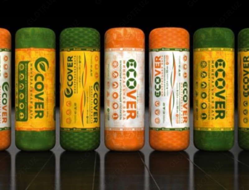 Минеральная вата без фольги Ecover 15 - 190 000 сум