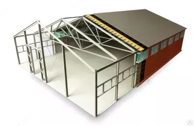 Строительство быстровозводимых зданий из лёгких металлоконструкций и сэндвич панелей. - Цена по запросу