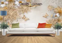 Фотообои. 3Д цветы арт01