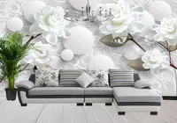 Фотообои. 3Д цветы арт03 - 130 000 сум