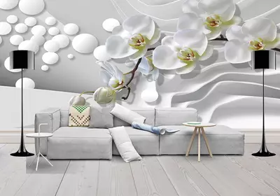 Фотообои. 3Д цветы арт04 Фотообои. 3Д цветы арт04