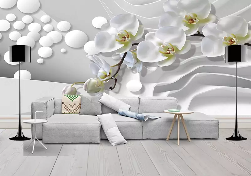 Фотообои. 3Д цветы арт04 - 130 000 сум