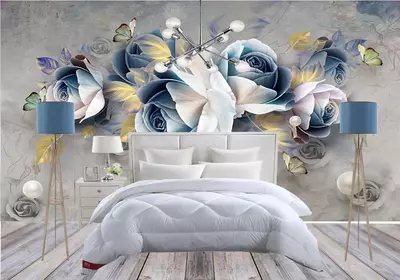 Фотообои. 3Д цветы арт07 Фотообои. 3Д цветы арт07
