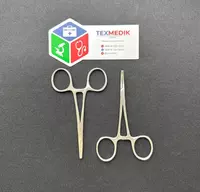 Зажим Москит зубчатый прямой 100мм