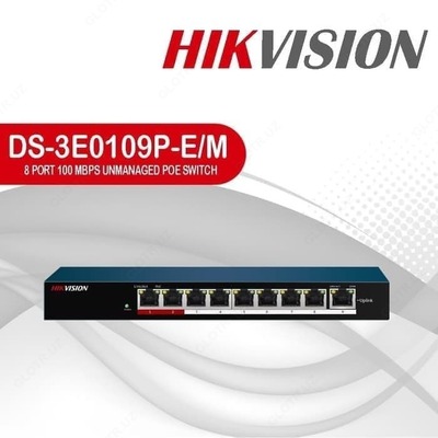 Сетевой коммутатор DS-3E0109P-E/M(B)
