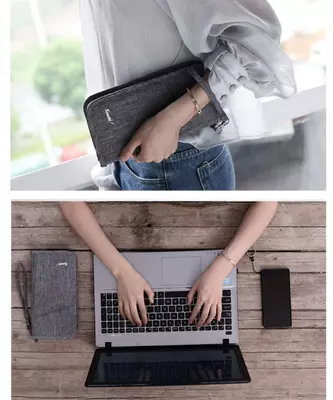 Тревел-кейс бордового цвета